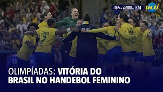 Brasil estreia com vitória no handebol feminino [upl. by Hiroshi]