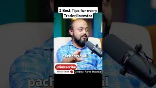 2 Best Tips for every TraderInvestor shorts ytshorts abhishekkar tips podcast [upl. by Amzu]