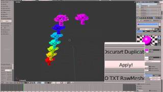 Oscurart Blender Addon  Duplicate symmetry objects [upl. by Friedrick]