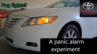 ToyotaLexus panic alarm experiment Let there be more light [upl. by Ansley]