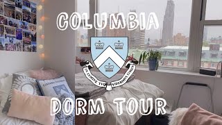 COLUMBIA FRESHMAN DORM TOUR  Carman Hall [upl. by Aysa534]