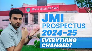 Jamia Prospectus 202425 Changes Explained  The Simplifier jamiamilliaislamia jamiaentrance [upl. by Silber]