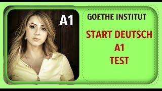 GOETHE INSTITUT  A1  TEST [upl. by Gilda646]