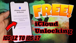 FREE UnlockBypass iCloud Activation lock to Owner No Paid iOS 12 to iOS 17  Remove iCloud Lock [upl. by Reinke]