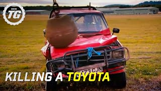 Killing a Toyota Part 1  Top Gear  BBC [upl. by Sidonnie]