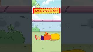 Learn Fire Safety Song for Kids Children Stop Drop and Roll Educational by Patty Shukla short fire [upl. by Pascal]