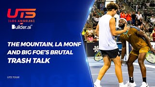 Shelton Monfils and Tiafoes Verbal Volleys at UTS Los Angeles by Builderai [upl. by Dayle]