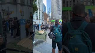 Walking in downtown Toronto queen streetsshort youtubeshort torontocitylife [upl. by Eiser]