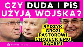 Ks Rydzyk grozi pastorowi Chojeckiemu sądem Duda i PiS użyją wojska  IPP [upl. by Letnahc79]