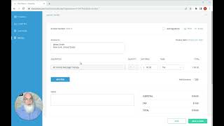 Invoicing amp payments  Adding a tip [upl. by Hanej]