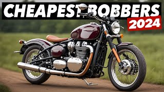 Top 7 Lowest Priced Bobber Motorbikes For 2024 [upl. by Hinze]