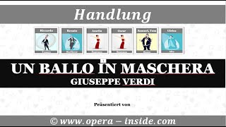 Die Handlung von BALLO IN MASCHERA in 4 Minuten [upl. by Wernick]