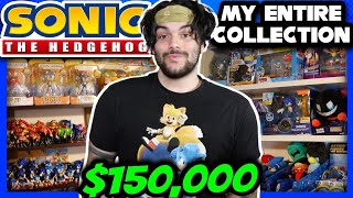 My Entire Sonic The Hedgehog Collection Room Tour Worth Over 150000 [upl. by Sigler]