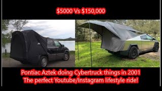 Tesla Cybertruck alternative Pontiac Aztek  more unique better cheaper amp more reliable [upl. by Aihsar]