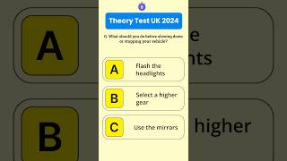 Give answer for n 5 sec  UK Theory Test 2024 youtubehighfive [upl. by Masha]