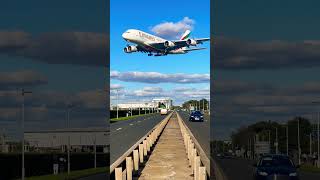 Emirates A380861 coming from Dubai to landing 🛬 London Heathrow airport [upl. by Ishmael199]