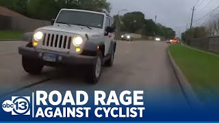 Road rage against cyclist caught on camera [upl. by Piscatelli993]