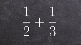 Adding fractions with unlike denominators  free online math tutoring [upl. by Attenev]