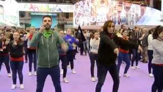 Flashmob Andalucía en Fitur 2015 [upl. by Anamor2]