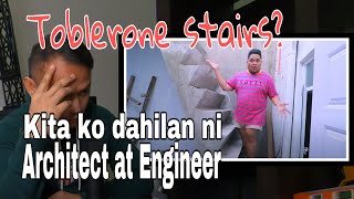 PINOY ENGINEER REACTS TO LLOYD CADENAS HOUSE I STAIRS I Architect Oliver Austria [upl. by Eitsim]