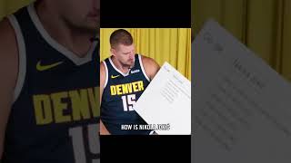 Nikola Jokic Teaches The Right Pronunciation of His Name amp How He Got The Joker Nickname [upl. by Leverick239]