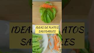 Ideas de platos saludablesshorts [upl. by Heyde]