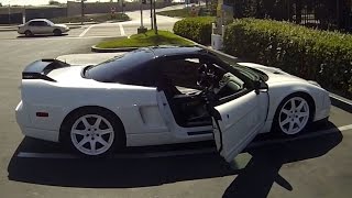 1992 Acura NSX Type R replica  POV test drive [upl. by Dalury]