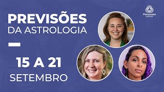 Previsões da Astrologia 15 a 21 de Setembro  PERSONARE [upl. by Byrle]