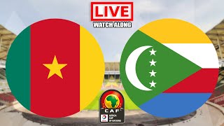 CAMEROON vs COMOROS Live Stream  AFCON  Live Football Match 2022 [upl. by Ettenej]