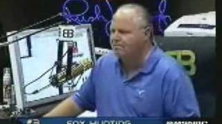 Ass Rush Limbaugh mocks Michael J Fox sickhorsescom [upl. by Nylirret]