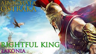 Assassins Creed Odyssey  Ainigmata Ostraka  Rightful King Lakonia [upl. by Gitlow223]