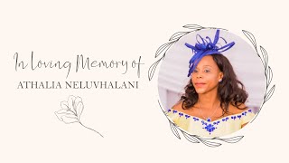 Funeral Service Of Athalia Neluvhalani [upl. by Rambert994]