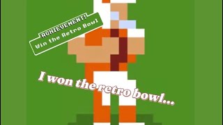 I won the retro bowl [upl. by Ury]