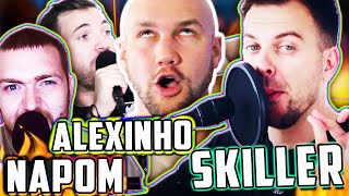 NaPoM amp Alexinho vs SkilleR  SPACETIME LEGENDS 2021 BEATBOX REACTIONS 😱 [upl. by Restivo184]