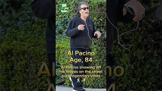 Al Pacino showing off his moves on the street – pure legendary vibes🕺✨ alpacino hollywood [upl. by Freddy]