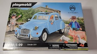 Playmobil 70640 quotCitroen 2CVquot Ente gut Alles gut [upl. by Canica985]