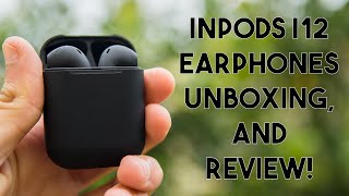 Inpods I12 Airpods Replica Unboxing and Review [upl. by Orlene697]