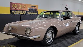 1963 Studebaker Avanti R1  For Sale 32900 [upl. by Esinyl]