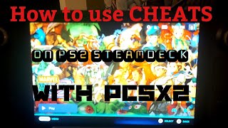 How to use PS2 Cheats on Steamdeck [upl. by Pickard]