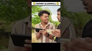 Crown Gloowall on free fire 😂 freefire gloowal [upl. by Alvinia518]