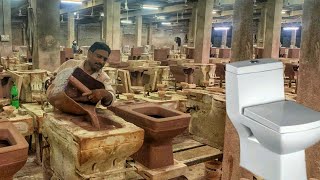 Production Process of Toilet Seat in Factory Complete Process  How Toilets Seat are Made [upl. by Diann]