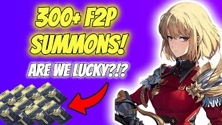 300 COMPLETELY F2P SUMMONS Solo Leveling Arise [upl. by Wahs]