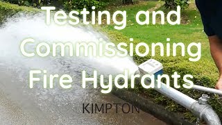 Fire Hydrant testing and commissioning at Turner Homes Liverpool by Kimpton [upl. by Tessa]