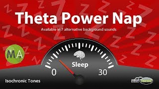 Theta Power Nap Music Increase Energy Productivity amp Memory  Deep Relax [upl. by Okiam]