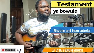 Simaro Lutumba testament ya Bowule Rhythm and Intro tutorial with Ngoy Kabangwa [upl. by Dyke]