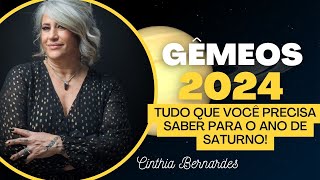 GÊMEOS 2024  O ANO DA SUA RECOMPENSA SUA VIDA SERÁ TRANSFORMADA [upl. by Elawalo]