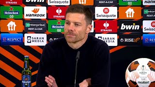 Xabi Alonso press conference after Europa League final defeat [upl. by Tamah]