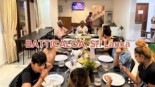 One day in BATTICALOA Sri Lanka  Swiss Tamil Vlog  சுவிஸ் ஸபெசல் சாப்பாடு [upl. by Kandace471]