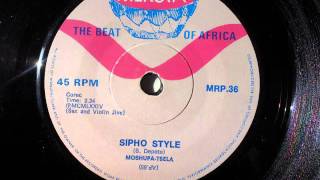 MoshupaTsela  Sipho Style Sax amp Violin Jive Meropa 36 [upl. by Steep]