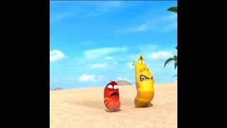 The Craziest Moments In Larva Island  Part 1 animatedmovie animatedshorts animatedfilms fyp [upl. by Hiasi]